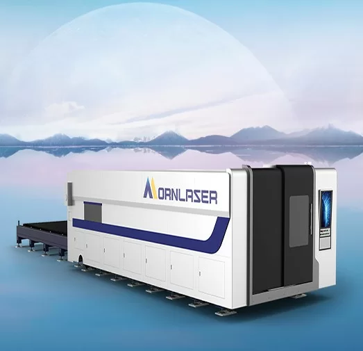 Faserlaser-Schneidemaschine mit Vollabdeckung