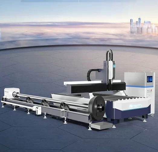 Blech- und Rohr-Faserlaserschneidemaschine