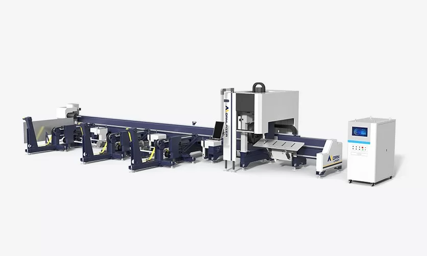 Zwei-Backen-Rohr-Laser-Schneidmaschine