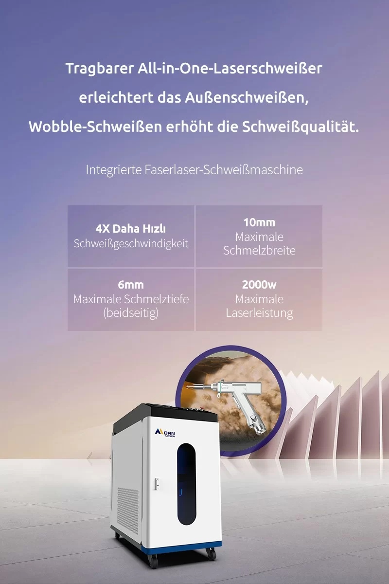 Integrierte Faserlaser-Schweißmaschine