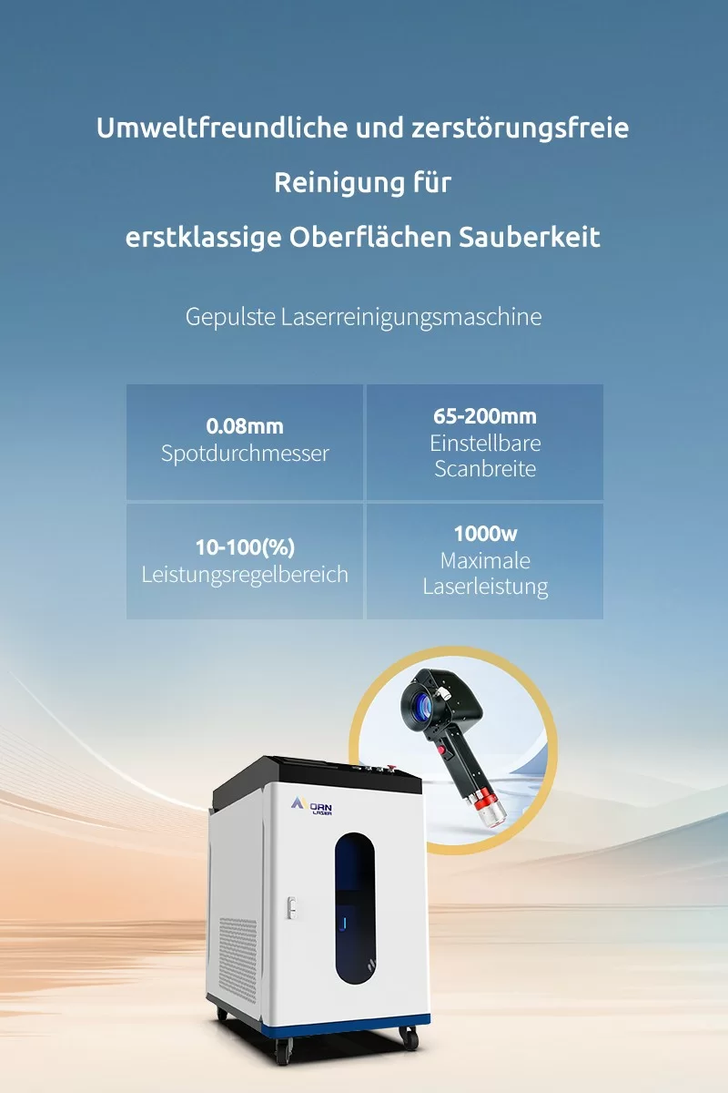 Gepulste Laserreinigungsmaschine