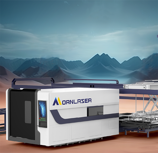 Vollautomatische Be- und Entlade-Laserschneidproduktionslinie