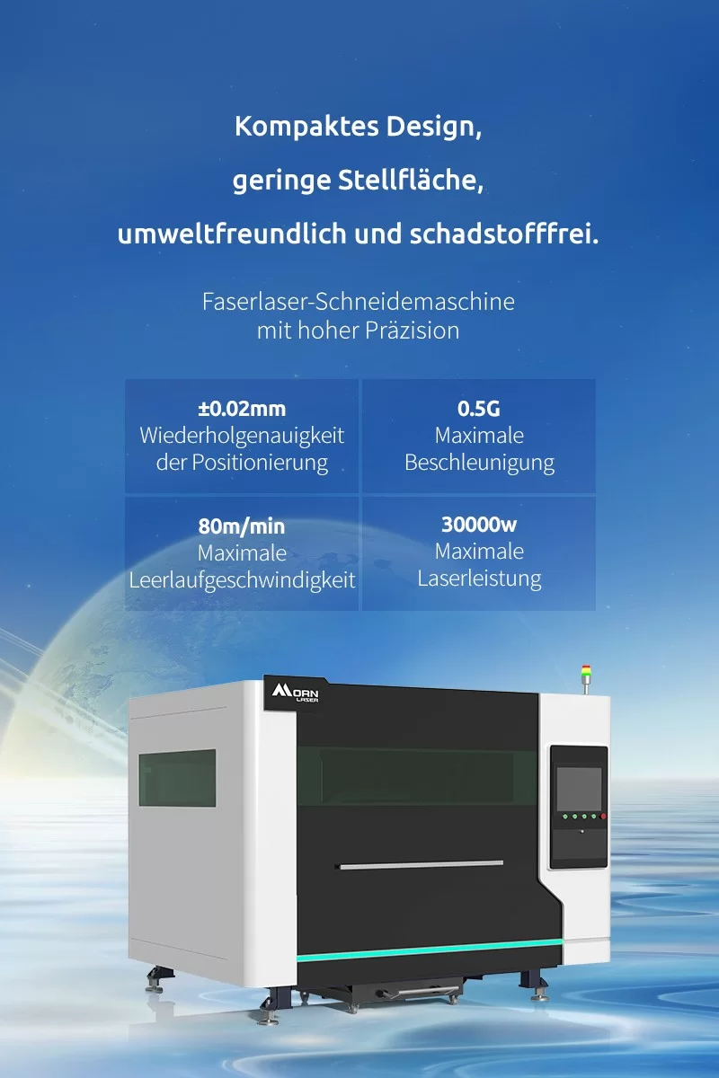 Faserlaser-Schneidemaschine mit hoher Präzision
