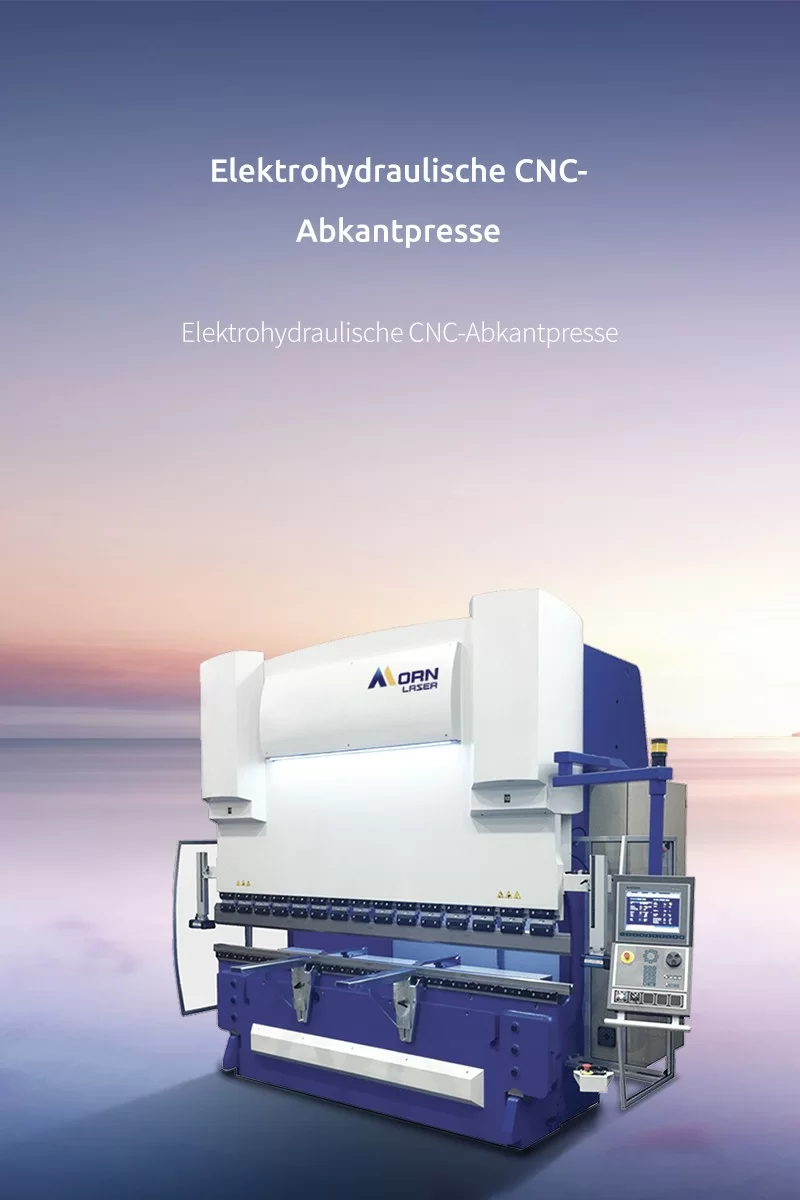 Elektrohydraulische CNC-Abkantpresse